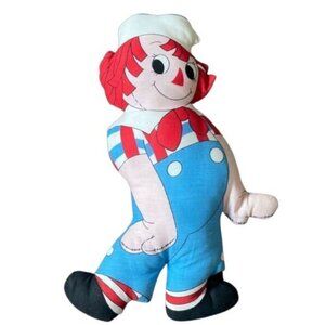 Vtg Raggedy Ann Bobbs Merrill 1974 Doll 19”